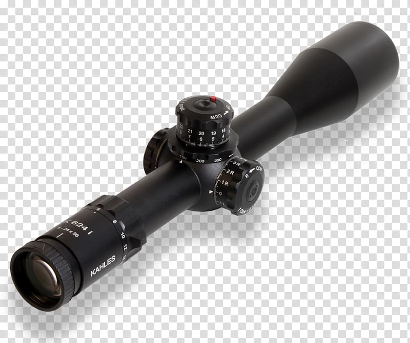 Telescopic sight Leupold & Stevens, Inc. Hunting Weapon Rifle, weapon transparent background PNG clipart