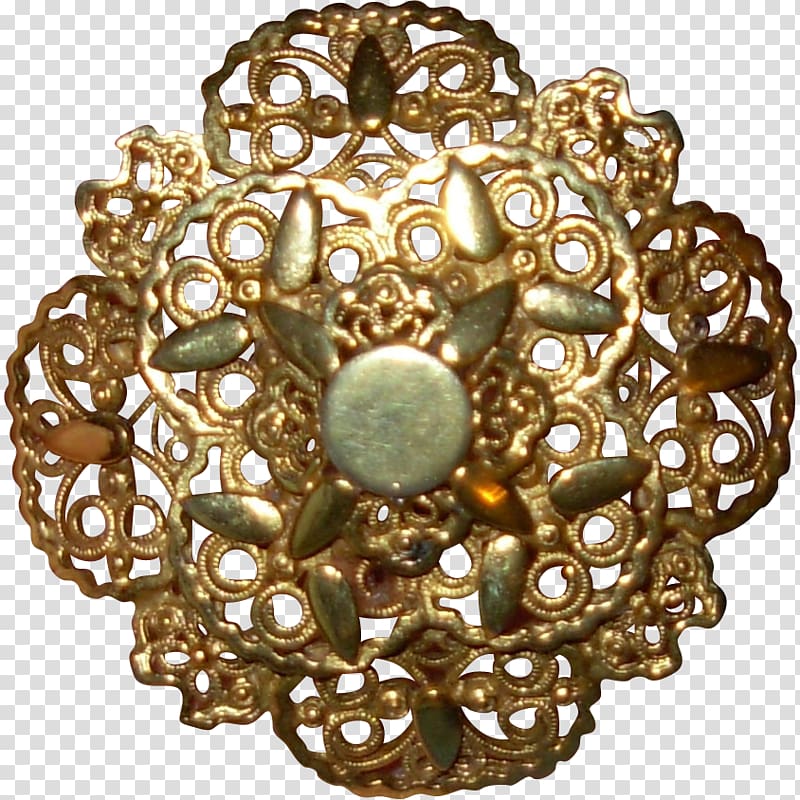 Brooch Gold 01504 Gemstone Jewelry design, gold transparent background PNG clipart