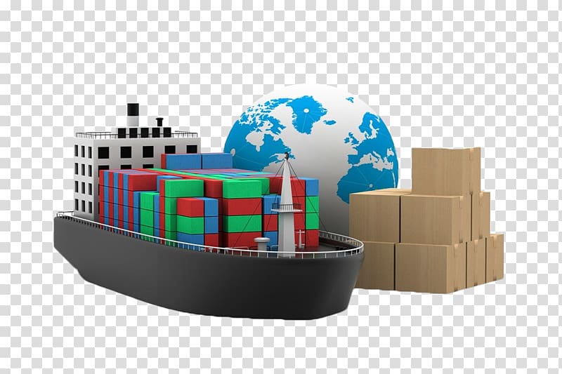 Cargo ship Freight transport, Ocean Freight Terminal transparent background PNG clipart