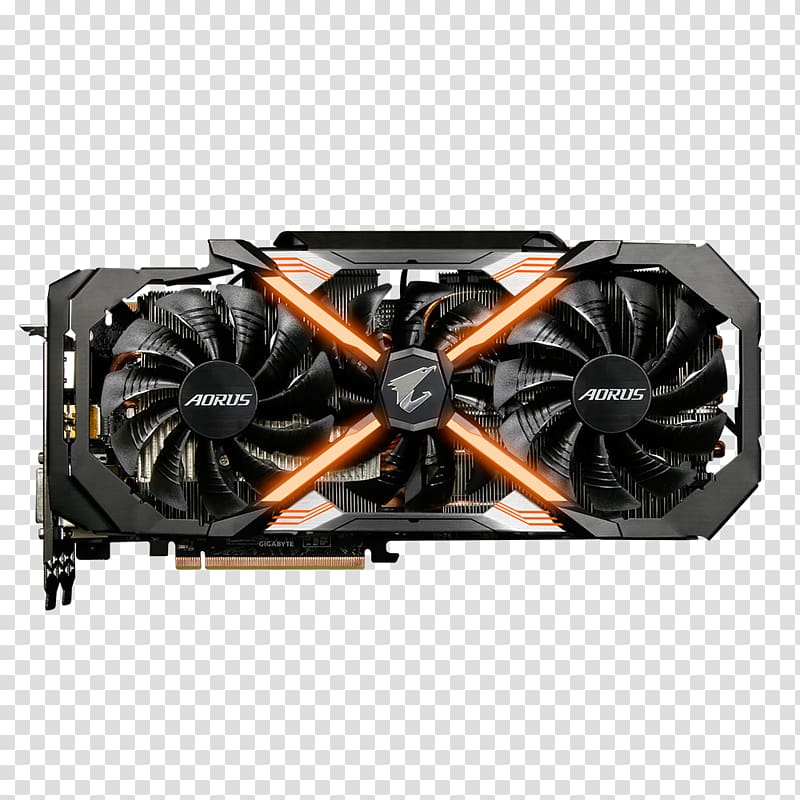 Graphics Cards & Video Adapters NVIDIA GeForce GTX 1080 Ti SC2 GAMING Gigabyte Technology Graphics processing unit Pascal, nvidia transparent background PNG clipart