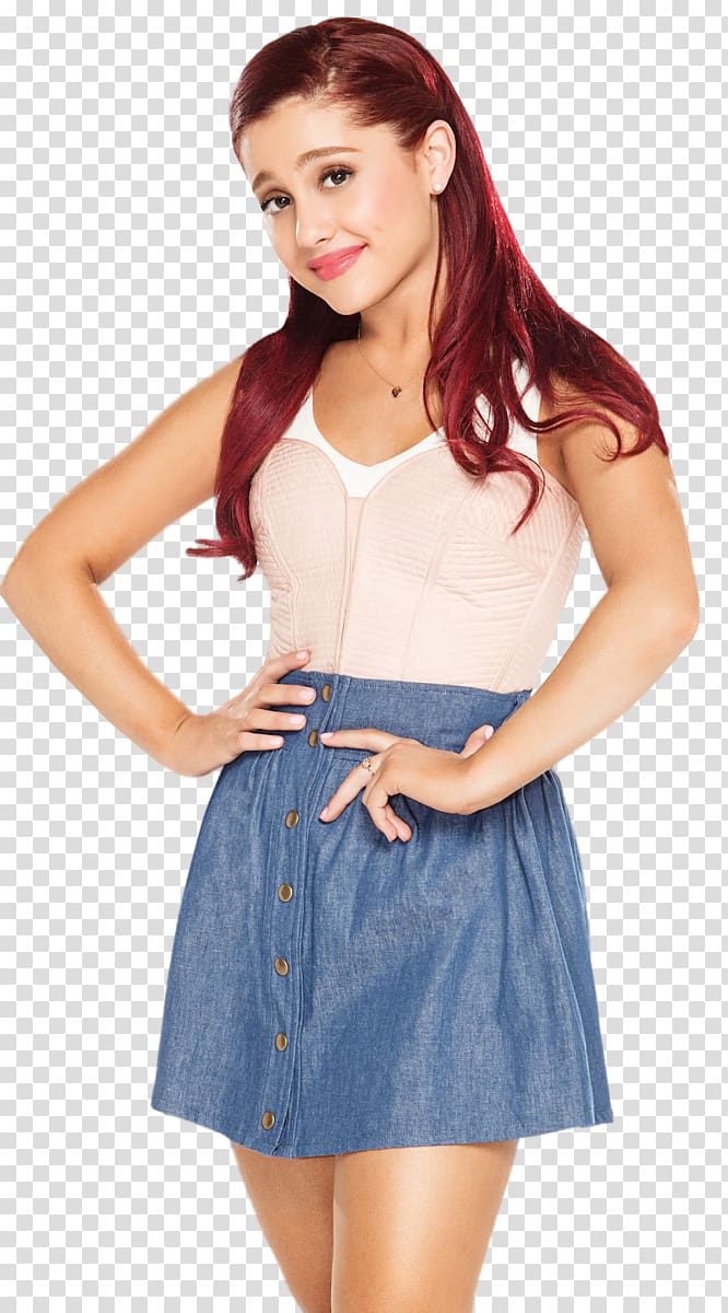 Ariana Grande Sam Puckett Sam & Cat Cat Valentine, ariana grande transparent background PNG clipart