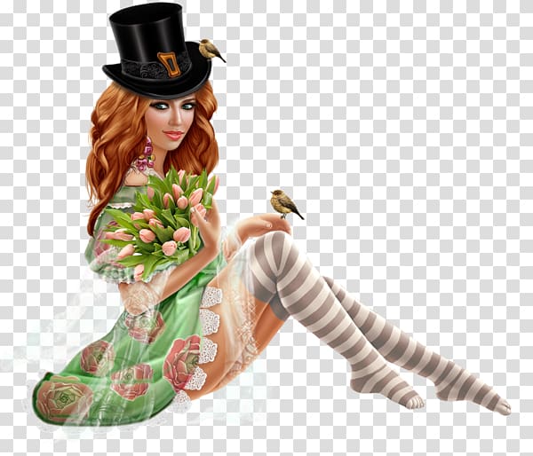 Fantastic art Drawing Female, woman transparent background PNG clipart