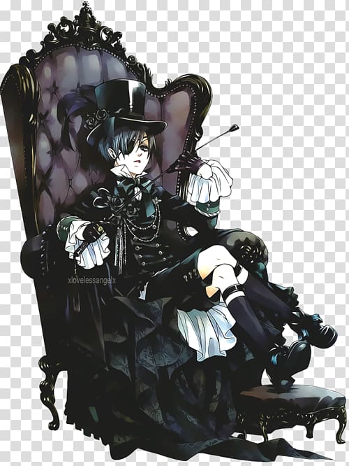 Ciel Phantomhive Sebastian Michaelis Black Butler, Volume 6 Black Butler, Vol. 1, black butler ciel phantomhive transparent background PNG clipart