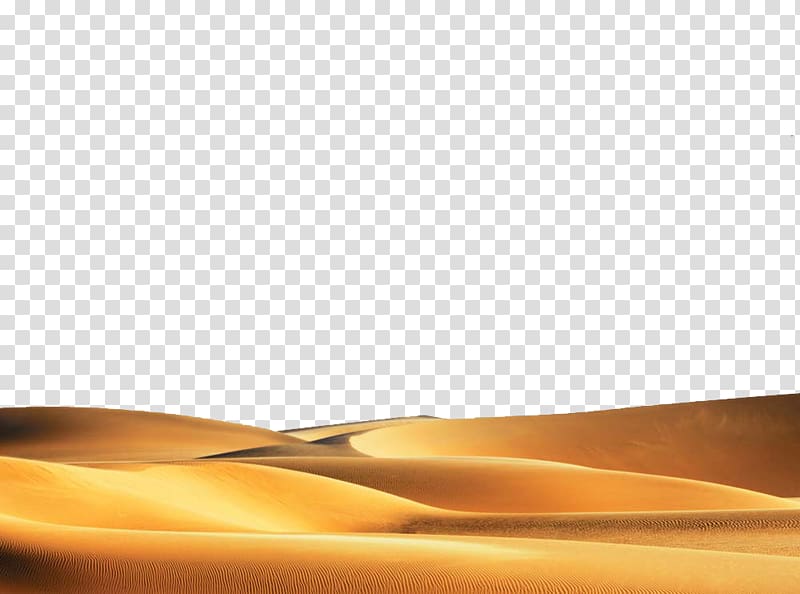 Yellow Computer , Endless desert transparent background PNG clipart