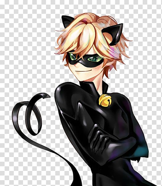 Cat Noir Attacking transparent PNG - StickPNG