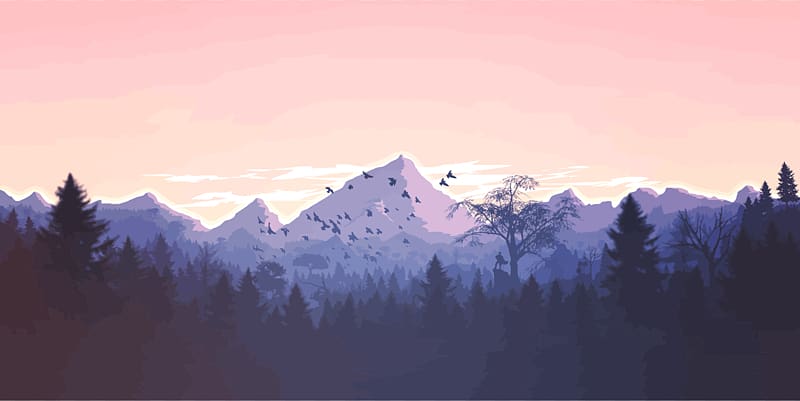 Nature Illustration Mountain Desktop 4k Resolution Mountain