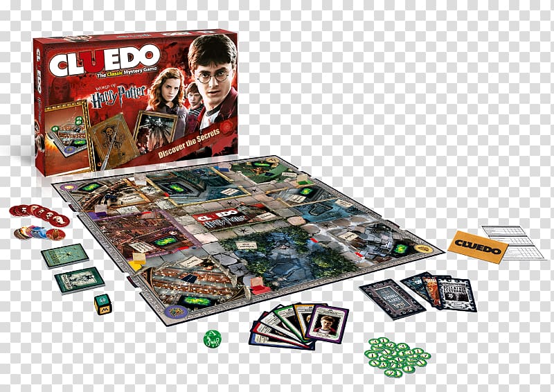 Hasbro Cluedo Board game Tabletop Games & Expansions, Harry Potter transparent background PNG clipart