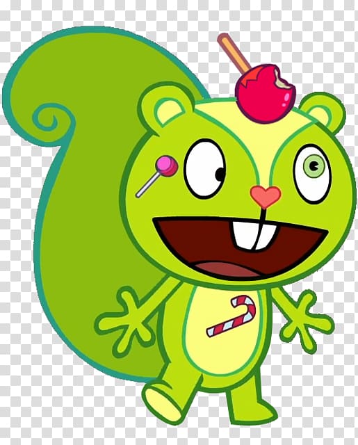 Flippy Happy Tree Friends: False Alarm Flaky Cuddles Toothy, others transparent background PNG clipart