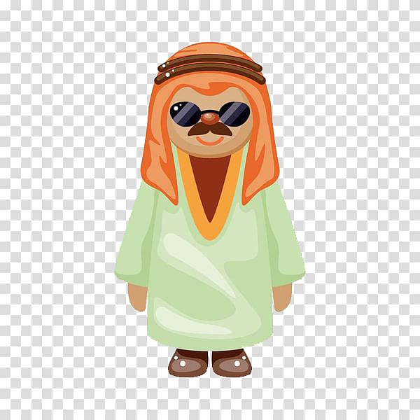 Middle East Arabs Illustration, Thailand man transparent background PNG clipart