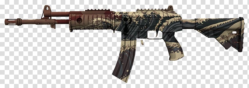Counter-Strike: Global Offensive IMI Galil 2014 DreamHack Winter Weapon SCAR-20, tsunami transparent background PNG clipart