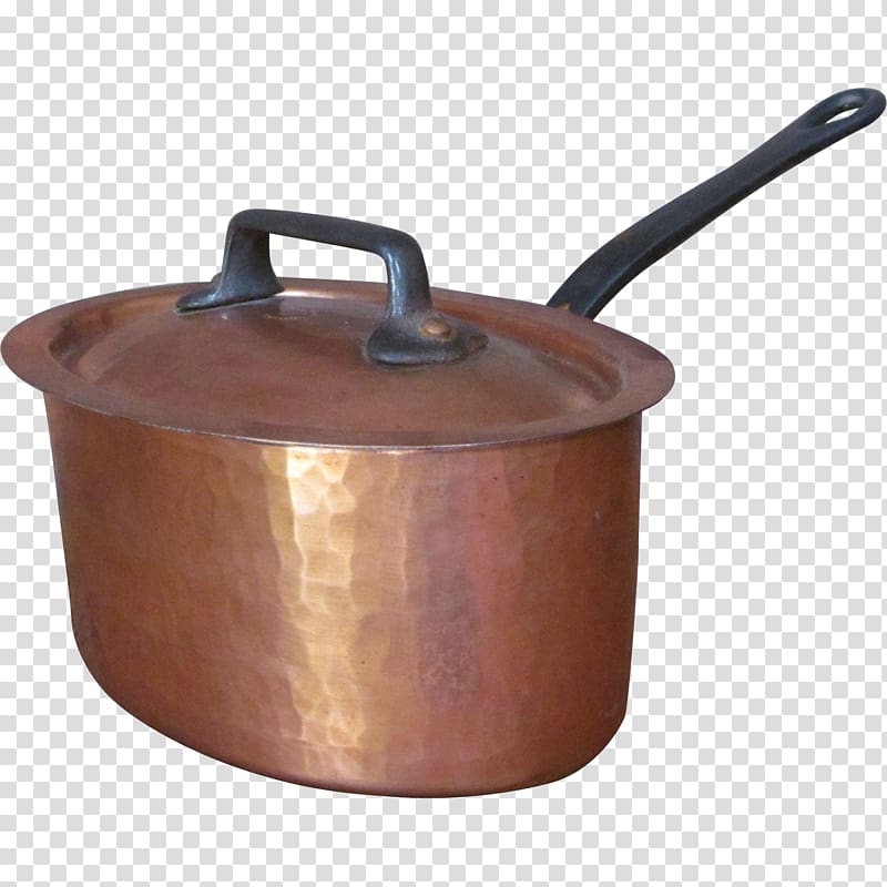 Cookware Copper Frying pan Metal Kitchenware, frying pan transparent background PNG clipart