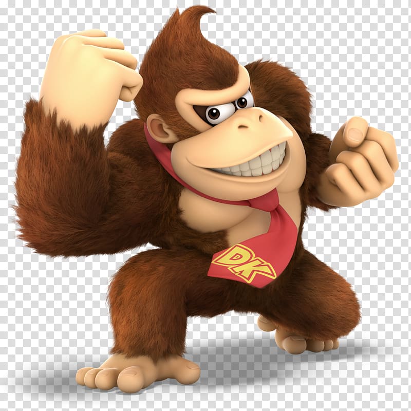 Super Smash Bros.™ Ultimate Super Smash Bros. for Nintendo 3DS and Wii U Super Smash Bros. Brawl Donkey Kong Nintendo Switch, Donky Kong transparent background PNG clipart
