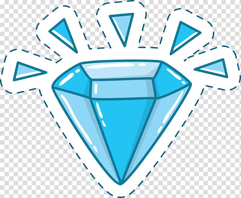 Blue diamond, Blue Diamond transparent background PNG clipart