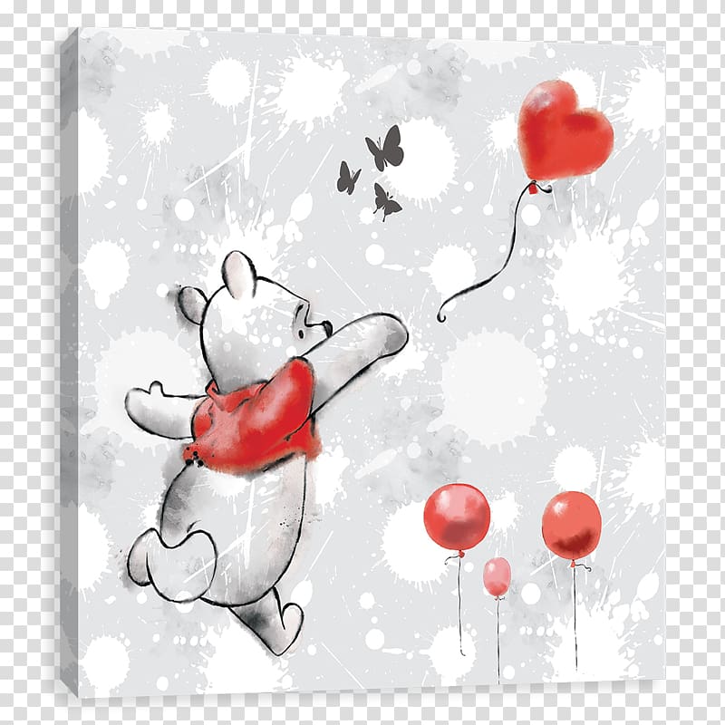 Winnie-the-Pooh Art Canvas The Walt Disney Company, winnie the pooh transparent background PNG clipart