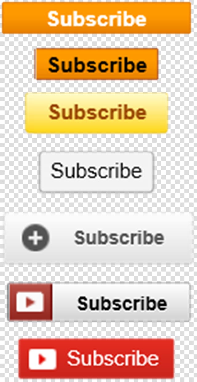 Button Computer Icons YouTube Evolution, Subscribe transparent background PNG clipart