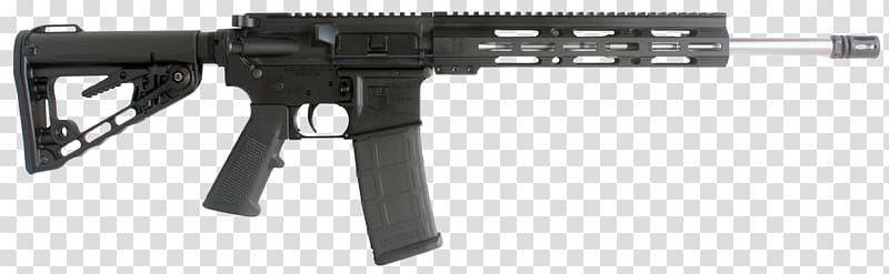 M-LOK .308 Winchester Semi-automatic firearm Semi-automatic rifle, Saiga Semiautomatic Rifle transparent background PNG clipart