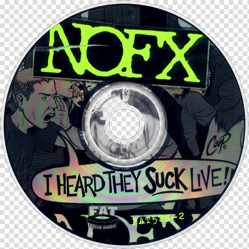 I Heard They Suck Live!! NOFX Album Punk rock Music, Nofx transparent background PNG clipart