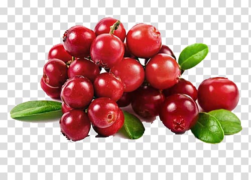 red cherries, Cranberry juice Strawberry Fruit, strawberry transparent background PNG clipart