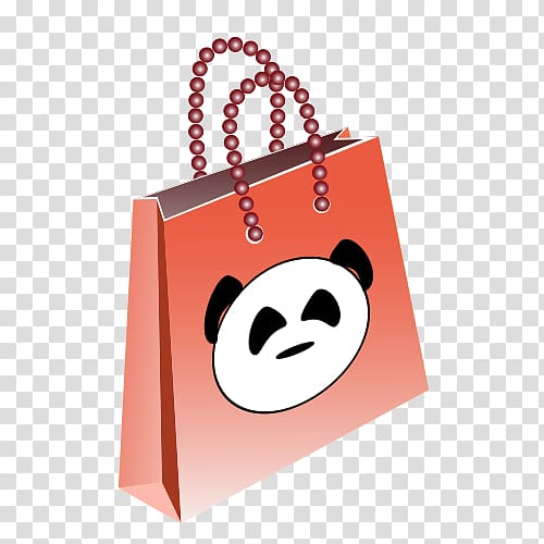 Shopping bag Box, Cartoon bag transparent background PNG clipart