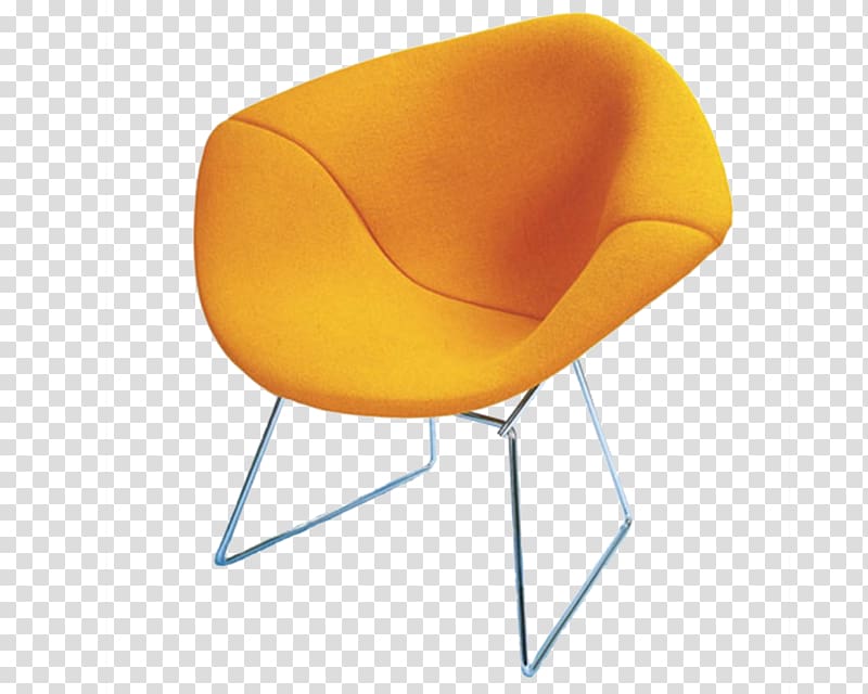 Eames Lounge Chair Diamond chair Knoll Butterfly chair, armchair transparent background PNG clipart