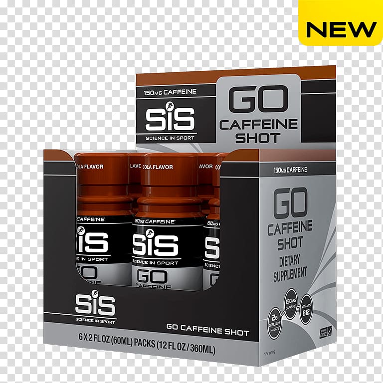 Energy shot Caffeine Cola Science in Sport plc Brand, pregnant tracer transparent background PNG clipart