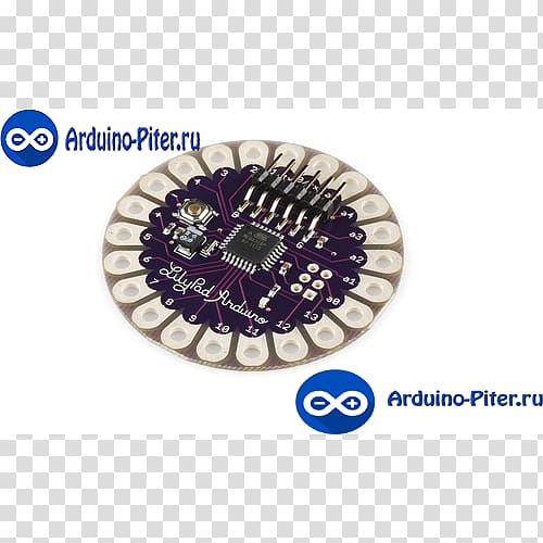Arduino LilyPad Microcontroller Wearable technology Electronics, Lilypad transparent background PNG clipart