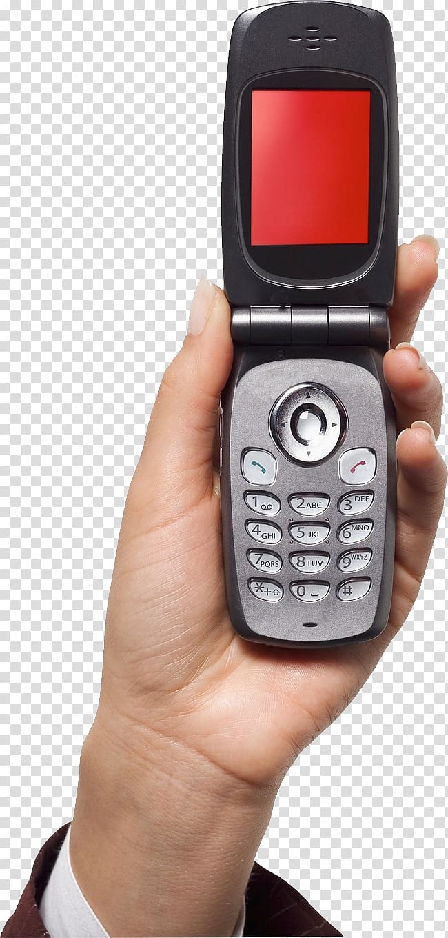 Phone in hand transparent background PNG clipart