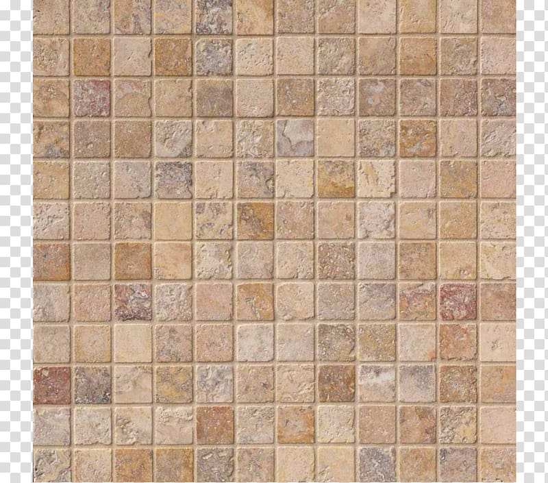 Tile Travertine Mosaic Stone Floor, Stone transparent background PNG clipart