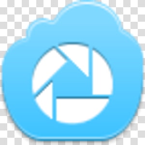 Brand Facebook Instagram Logo Product, blue clouds transparent background PNG clipart thumbnail