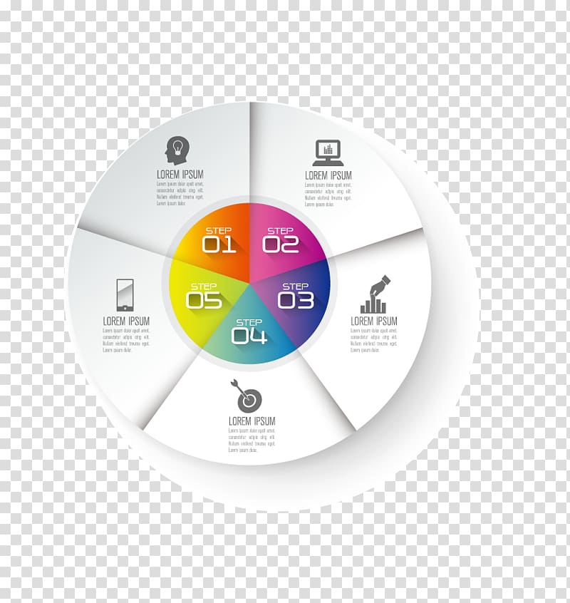 Infographic Diagram Chart Icon, ppt element transparent background PNG clipart