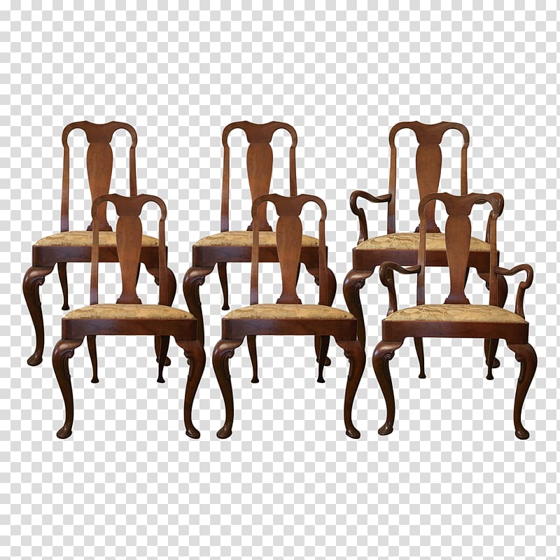 Chair Table Dining room Queen Anne style architecture Wood, order catalog transparent background PNG clipart