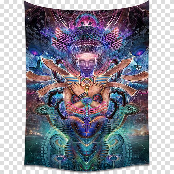 Visionary art Psychedelic art Artist, tapestry transparent background PNG clipart