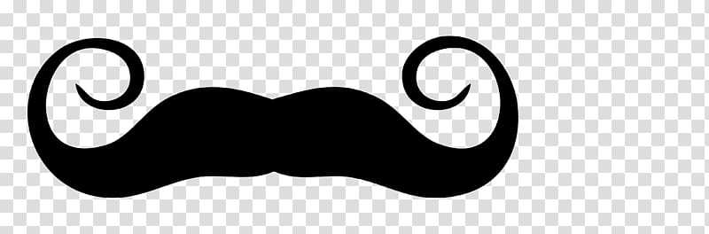 black mustache illustration, Black Logo Kumis Silhouette, moustache transparent background PNG clipart