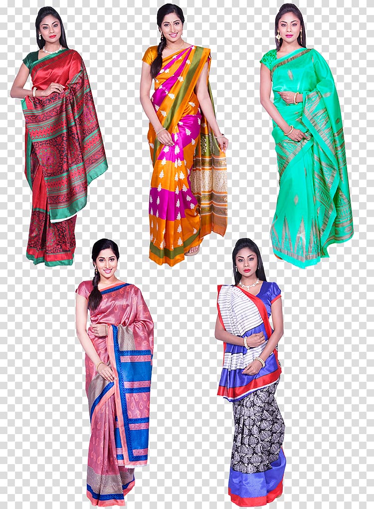 Textile Sari Fashion Blouse Dress, dress transparent background PNG clipart