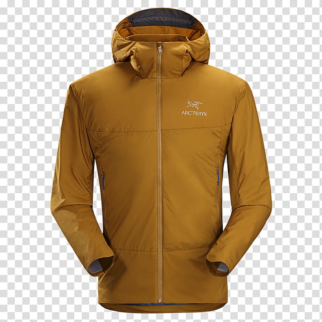 Hoodie Arcteryx Atom SL Hoody Jacket Arc\'teryx Coat, jacket transparent background PNG clipart