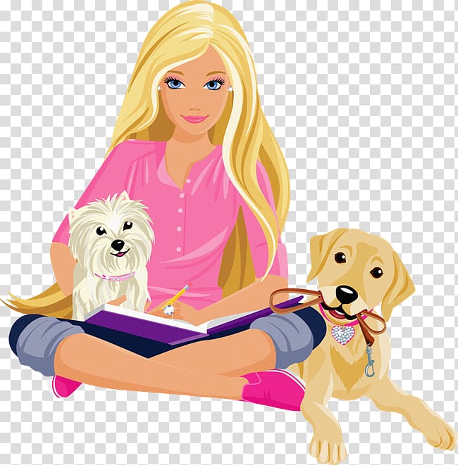 Barbie transparent background PNG clipart