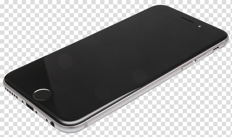 turned-off space gray iPhone 6, Smartphone Mobile phone, Iphone transparent background PNG clipart