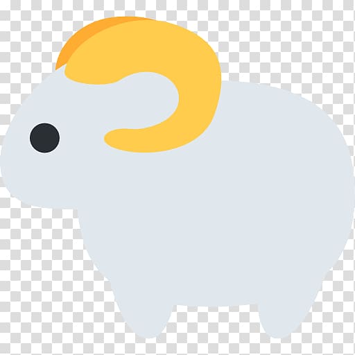 Sheep Computer file Domestic rabbit Emoji, goat live scales transparent background PNG clipart