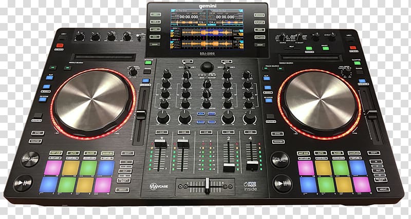 NAMM Show DJ controller Disc jockey Music Virtual DJ, music dj djing transparent background PNG clipart