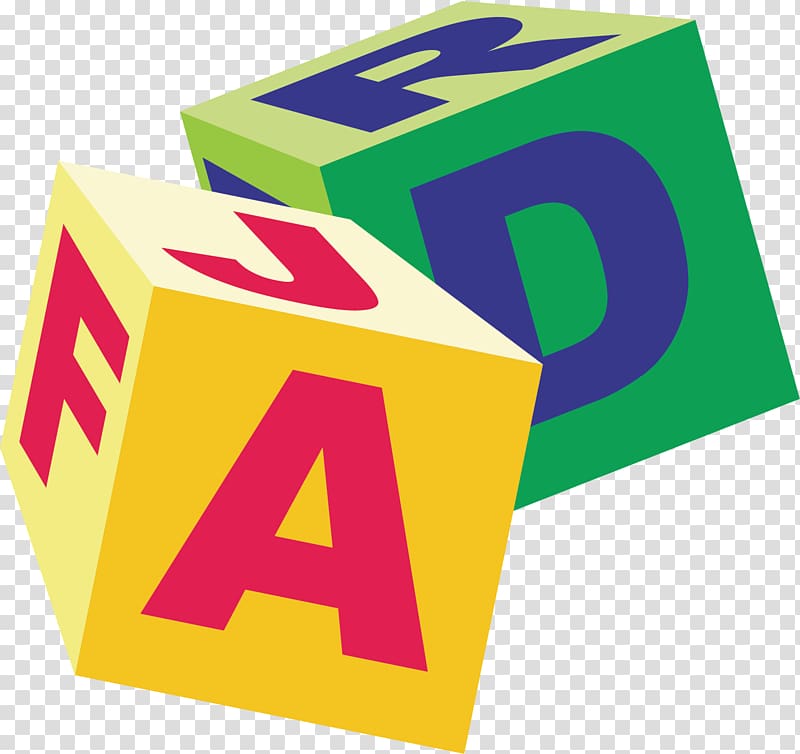 Cube Letter, Hand painted colorful dice transparent background PNG clipart