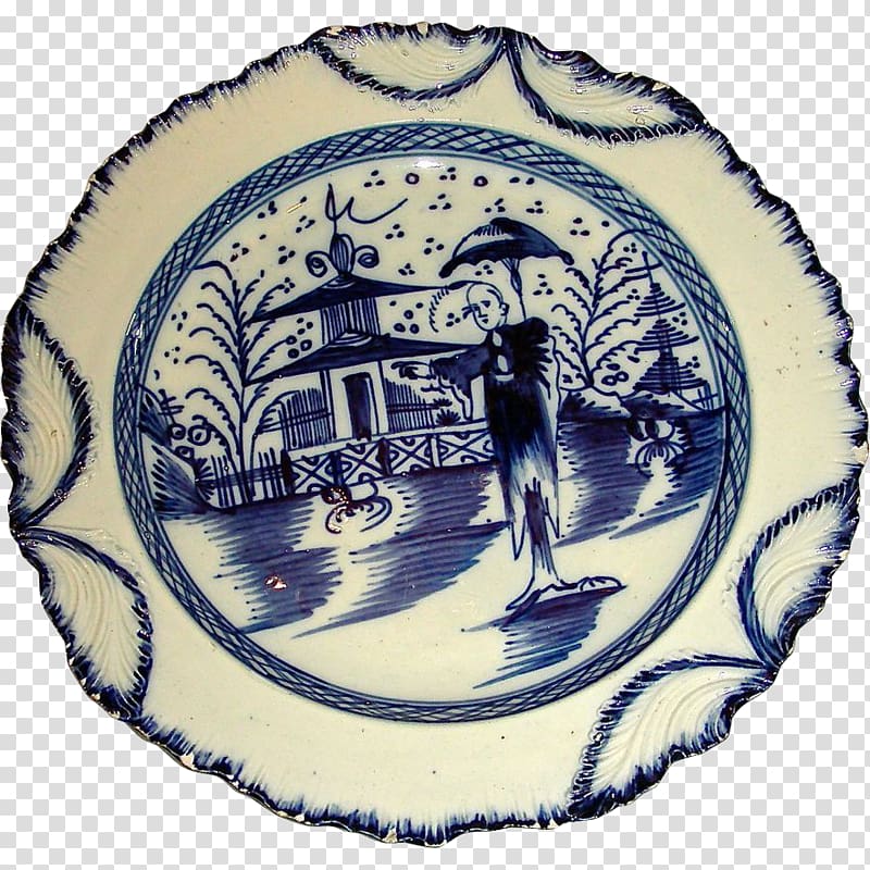Plate Creamware Underglaze Porcelain 18th century, plate transparent background PNG clipart