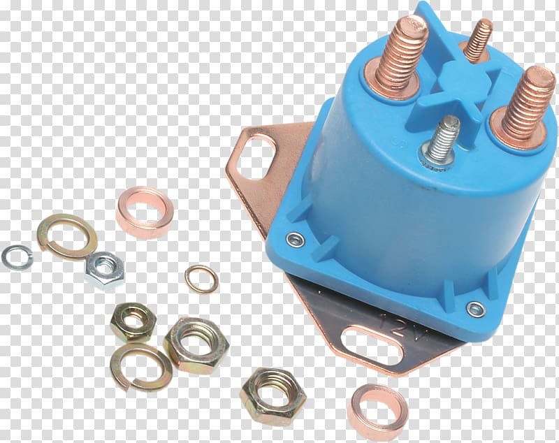 Car Starter solenoid Relay Harley-Davidson Shovelhead engine, car transparent background PNG clipart