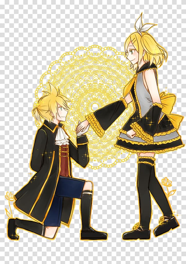 Kagamine Rin/Len Vocaloid Story of Evil Kaito Drawing, Servants Macbeth Evil transparent background PNG clipart