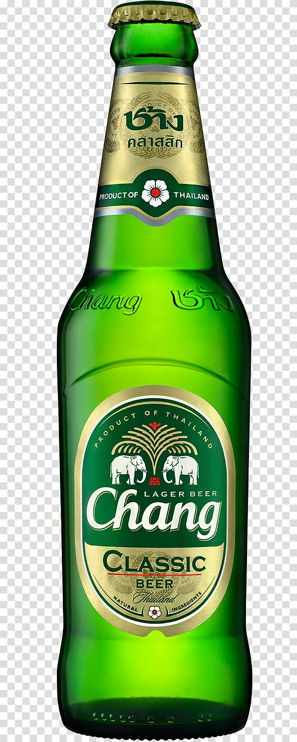 Chang Beer Lager Singha Cobra Beer, Chang Beer transparent background PNG clipart