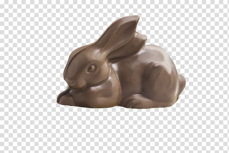 Hare Figurine, little white rabbit transparent background PNG clipart