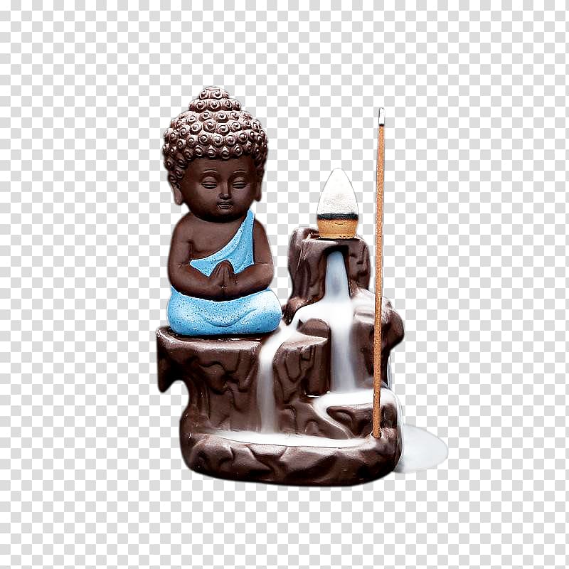 Censer Incense Buddhism Ganesha Monk, Buddhism transparent background PNG clipart