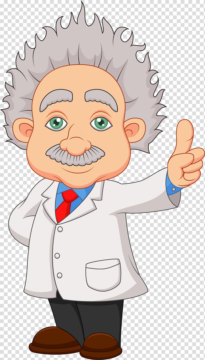 old man wearing lab suit illustration, Cartoon Scientist illustration , Scientists elderly transparent background PNG clipart