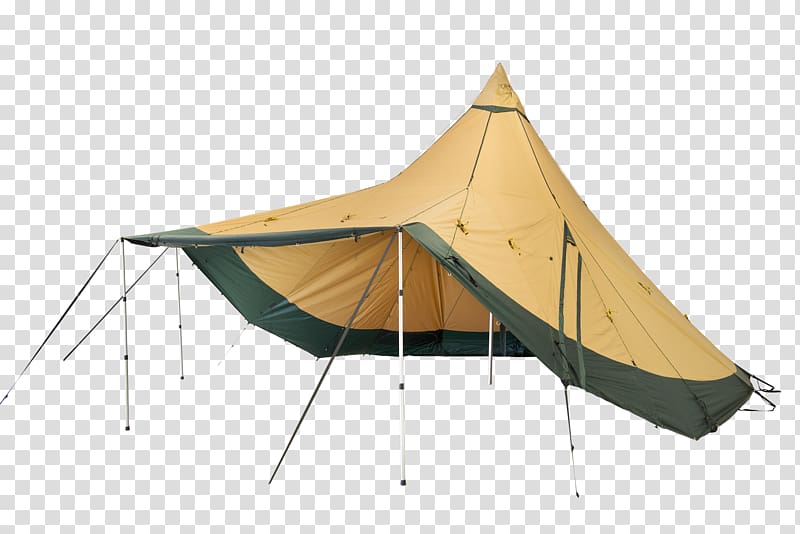 Tent Outdoor Recreation Lavvu Camping Shelter, windy weather transparent background PNG clipart