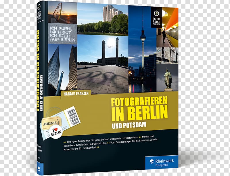 Fotografieren in Berlin und Potsdam Sanssouci Brandenburg Gate Die schönsten Berliner Kieze: 20 Streifzüge durch die Stadt, book transparent background PNG clipart