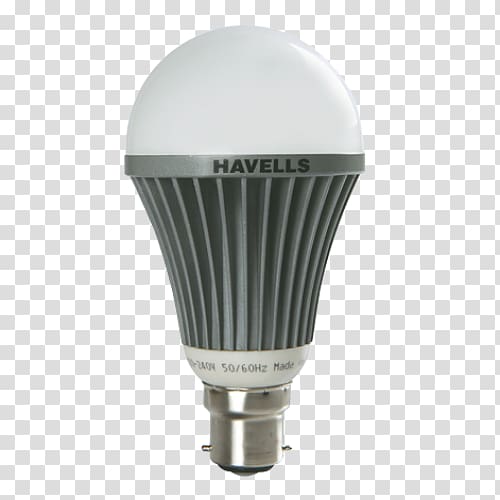LED lamp Incandescent light bulb Lighting Havells, lamp transparent background PNG clipart